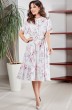 Платье 1550 розовые лилии TEFFI Style