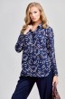 Блузка 1596 синий TEFFI Style