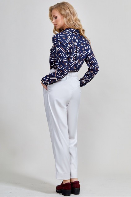 Блузка 1596 синий TEFFI Style