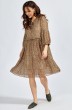 Платье 1633 пыльно-оливковый TEFFI Style