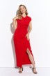 Платье 4334 красный TEZA