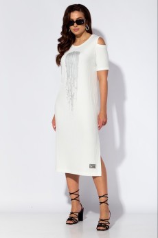 Платье 1206-1 белый ТАиЕР