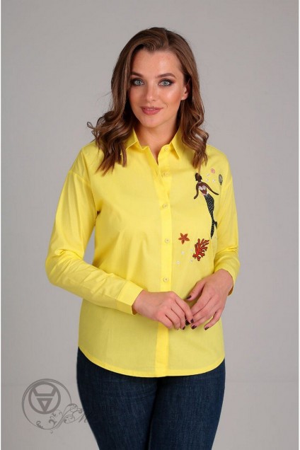 Рубашка 62254 желтый Tair-Grand