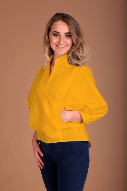 Блузка 62264 желтый Tair-Grand