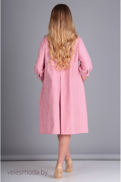 Платье 6545 розовый Tair-Grand