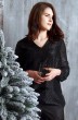 Блузка 079 блузка черная Talia Fashion