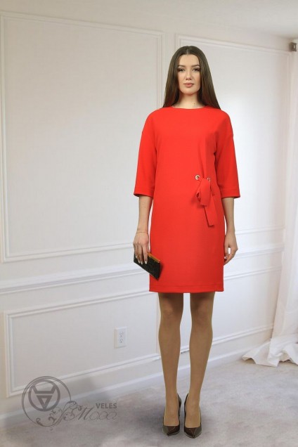 Платье 079 красное платье Talia Fashion
