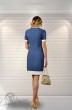 Платье 083 синий Talia Fashion