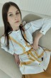 Рубашка 513 белый Tanya Arzhanova