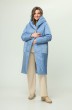 Пальто+костюм брючный 7187 голубой Tender and nice