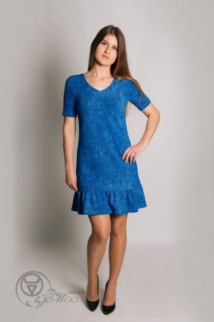 Платье 176227 голубой Teyli