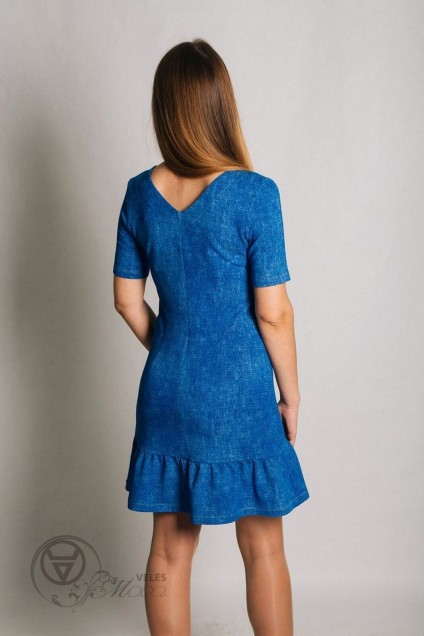 Платье 176227 голубой Teyli