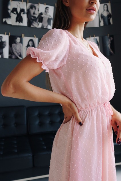 Платье 445 розовый The Woman
