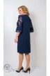 Платье 38-18 синий TtricoTex Style