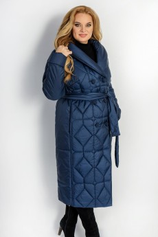 Пальто 3820 синий TtricoTex Style