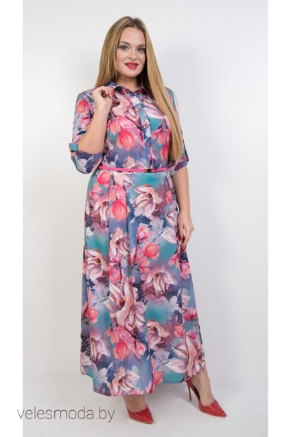 Платье 53-19 розовый TtricoTex Style