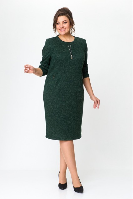 Платье 5916 зелень TtricoTex Style