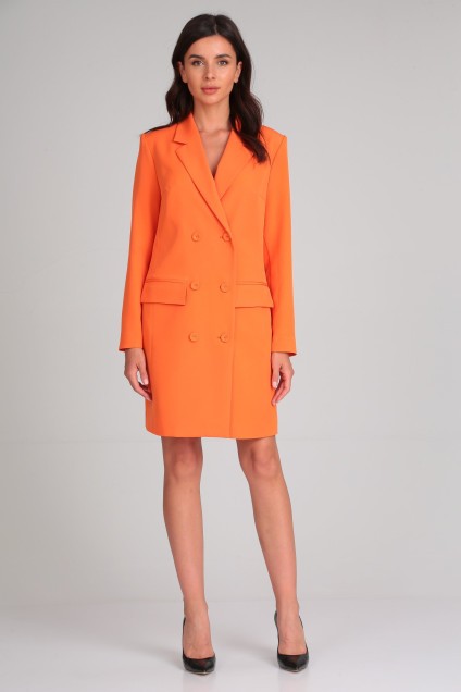 Платье 4045 оранжевый Tvin