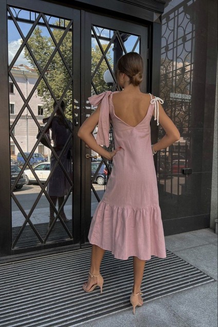 Платье-сарафан 008 розовый USOVA