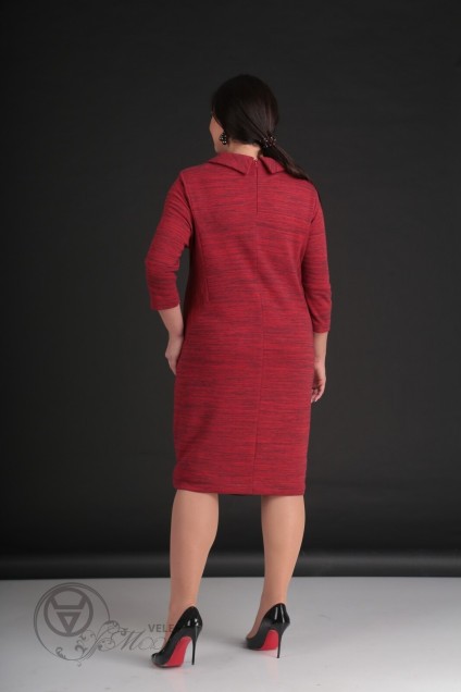 Платье 801 красный VIOLA STYLE
