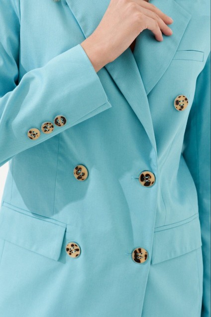 Пиджак 5001-1 бирюзовый VIZANTI