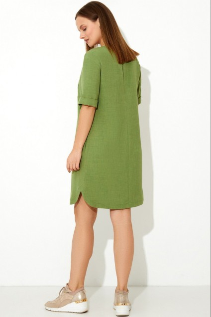 Платье 8208 зеленый VIZANTI