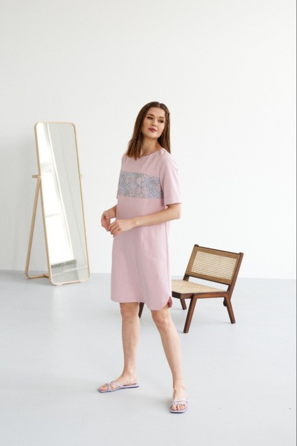 Платье 8208 пудрово-розовый VIZANTI