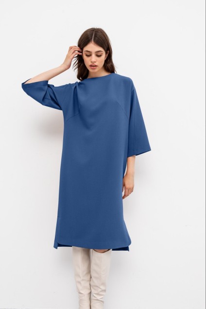 Платье 9352 синий VIZANTI