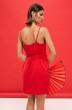 Платье 9390 красный VIZANTI