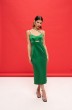 Платье 9392 зеленый VIZANTI