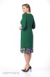 Платье 1106 зеленый-1 VOLNA