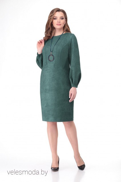 Платье 1172 мятно-зеленый VOLNA