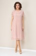 Костюм с платьем 1286 пудрово-розовый VOLNA