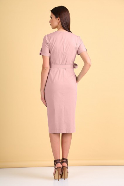 Платье 2103 розовый VeritaModa