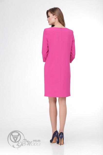 Платье 516 розовый VeritaModa