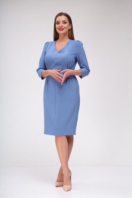 Платье 658 голубой Vilena