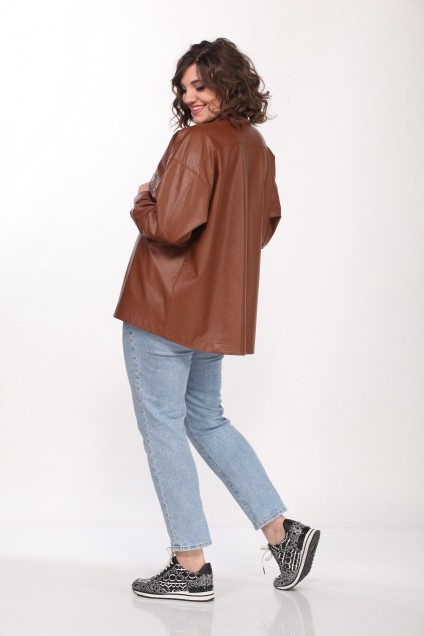 Рубашка 699 коричневый Vilena