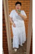 Платье 10063-1 белый Vittoria Queen