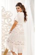 Платье 10843 молочный (подкладка телесная) Vittoria Queen