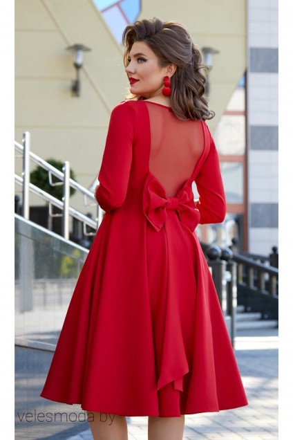 Платье 12923 красный Vittoria Queen