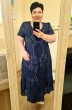 Платье 13833 темно-синий Vittoria Queen