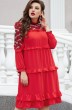 Платье 14713 красный Vittoria Queen