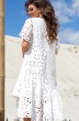 Платье 15823 белый Vittoria Queen