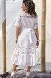 Платье 15903 белый-персик Vittoria Queen