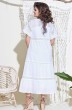 Платье 16263 белый Vittoria Queen