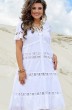 Платье 16383 белый Vittoria Queen