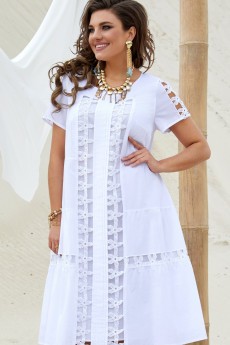 Платье 16403 белый Vittoria Queen