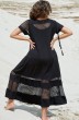 Платье 16453 черный Vittoria Queen