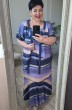 Костюм с платьем 17823 принт синий + голубой Vittoria Queen