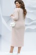 *Платье 19803 клетка пудрово-розовый Vittoria Queen